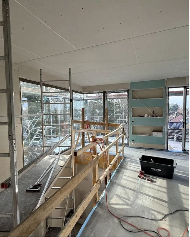 Immobilie - Wohnen mit Rheinblick - Gartenperspektive